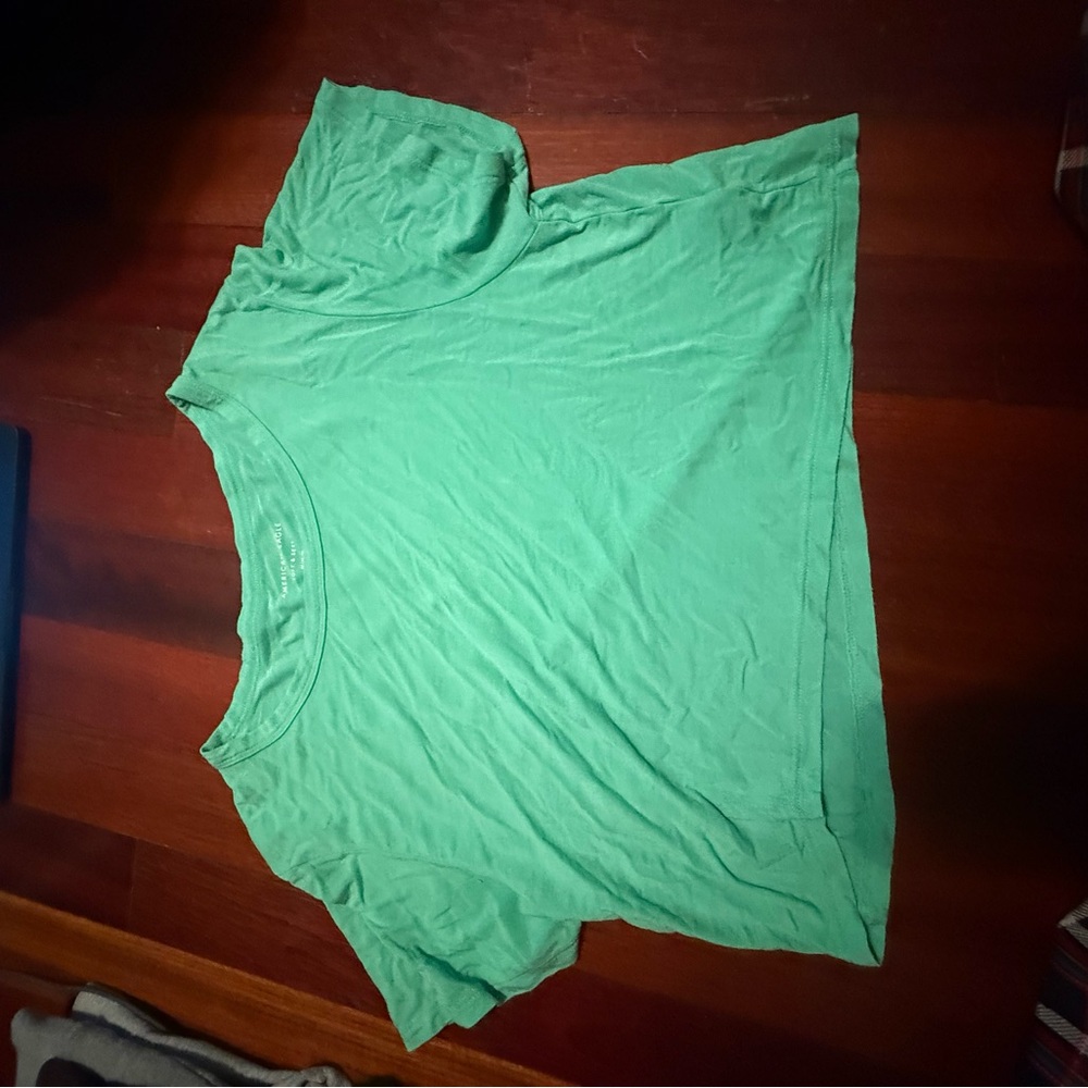 American Eagle Outfitters Soft Green Tee